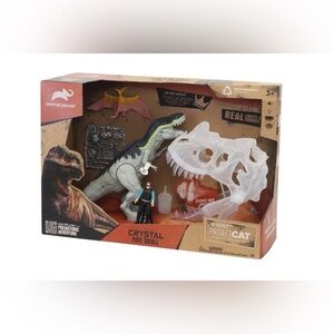 Animal Planet Crystal Fire Skull Dinosaur Adventure Set